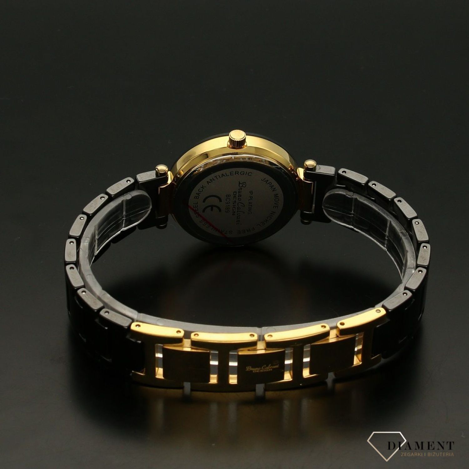 Zegarek damski Bruno Calvani BC9189 czarna ceramika jpg.jpg